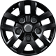 Front view of the wheels